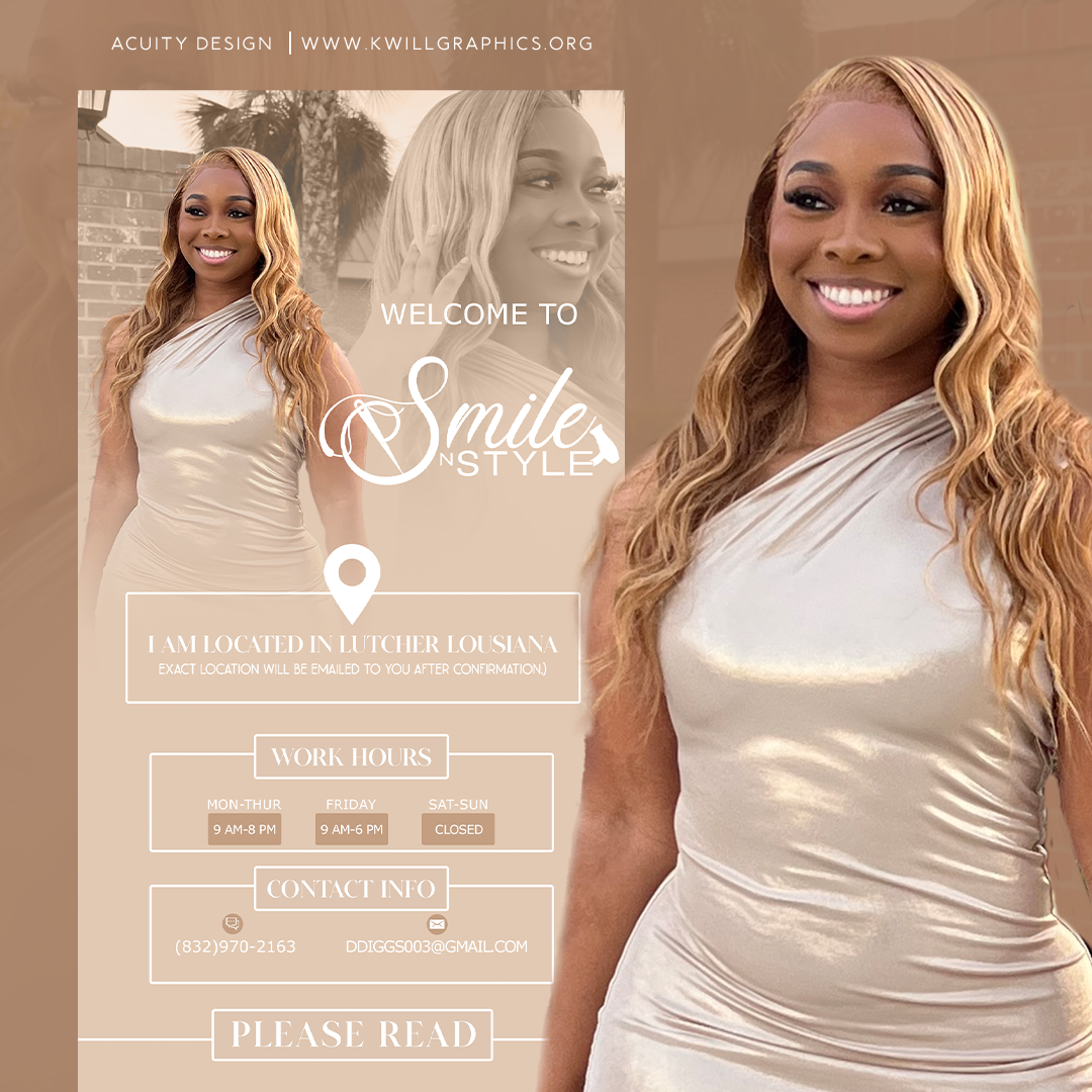 custom acuity booking site